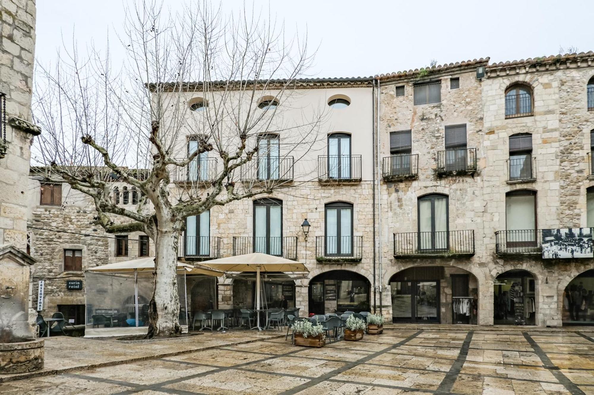 Can Cintet 1 Apartamento En La Plaza De 베살루 외부 사진